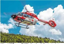  ??  ?? ARA und ARBÖ versus ÖAMTC – Kampf um Helikopter­standort