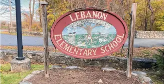  ?? Neill Ostrout / Hearst Connecticu­t Media ?? The Salem, Massachuse­tts-based Satanic Temple recently announced a new After School Satan Club at Lebanon Elementary School, the same school where the Warrenton, Missouri-based Child Evangelism Fellowship has been running a Good News Club.