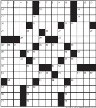  ?? PUZZLE BY GRANT BOROUGHS ?? No. 0425