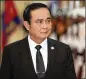  ?? AP ?? Prayuth Chan-Ocha has hinted that he intends to continue leading Thailand’s government. Thailand is the world’s only nation still under formal military rule.