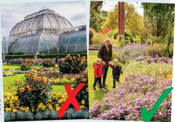  ??  ?? Shut: Kew Gardens’ famed glasshouse
Open: The RHS splendour of Wisley