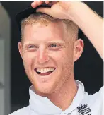  ??  ?? Stokes banned from internatio­nals