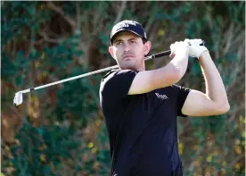  ?? AP Photo/Marcio Jose Sanchez ?? ■ Patrick Cantlay hits from the third tee Thursday during the first round of the American Express golf tournament at La Quinta Country Club in La Quinta, Calif.