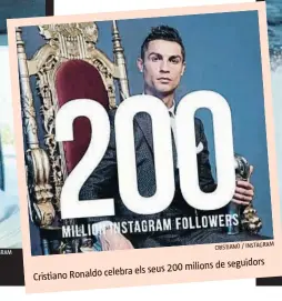  ?? CRISTIANO / INSTAGRAM ??