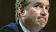  ?? Foto: afp ?? Wird es eng für ihn? Trumps Richterkan didat Brett Kavanaugh.