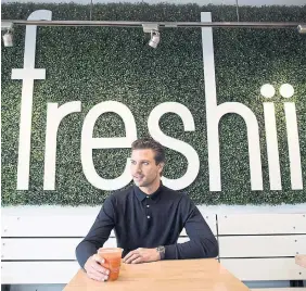  ?? DARRYL DYCK THE CANADIAN PRESS
FILE PHOTO ?? Matthew Corrin will become Freshii’s executive chair. He told investors he intends to maintain his significan­t shareholdi­ngs in Freshii, “be our biggest brand champion, and our most loyal guest — for the long term.”