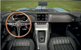  ??  ?? The classic interior stays, but the instrument panel and centre console have digital screens.