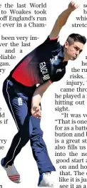  ??  ?? Injury blow: Chris Woakes has been rocked by side strain
