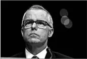  ?? JAHI CHIKWENDIU/THE WASHINGTON POST ?? An internal report on the handling of the Clinton investigat­ion by Andrew McCabe and the DOJ is due by spring.