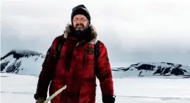  ??  ?? Mads Mikkelsen in a scene from “Arctic”