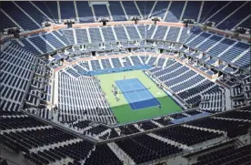  ?? AP - Peter Morgan, file ?? Even with positive cases of the coronaviru­s spiking elsewhere in the country and the world, the USTA says it is still planning for the U.S. Open to take place this summer.