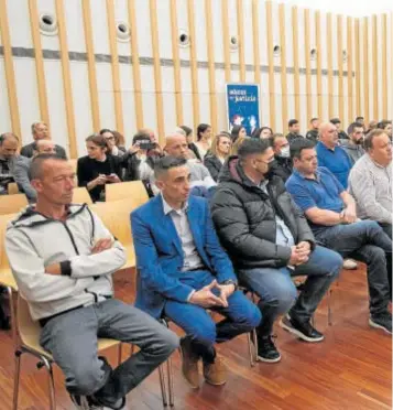  ?? // EFE ?? El juicio empezó ayer, en la sede viguesa de la Audiencia de Pontevedra