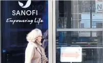  ?? FRANCK FIFE AFP VIA GETTY IMAGES FILE PHOTO ?? French pharmaceut­ical giant Sanofi is one of the biggest players among the dozens of companies seeking a COVID-19 vaccine.
