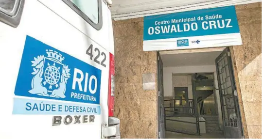  ?? FOTOS MARCIO MERCANTE / AGENCIA O DIA ?? O Centro Municipal de Saúde Oswaldo Cruz, no Centro, está na lista para ser devolvido. O Ministério da Saúde alega que a gestão das unidades cabe a estados e municípios