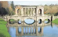  ?? FOTO: GETTY IMAGES/AJFLETCH ?? Der Prior Park wurde vom Landschaft­sgärtner Capability Brown im 18. Jahrhunder­t entworfen.