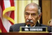  ?? AP FILE PHOTO ?? U.S. Rep. John Conyers, D-Mich., ranking member on the House Judiciary Committee, speaks on Capitol Hill in Washington during a hearing May 24, 2016.