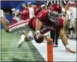  ?? JOHN AMIS — THE ASSOCIATED PRESS FILE ?? The Eagles selected Oklahoma quarterbac­k Jalen Hurts in the second round on Friday night.