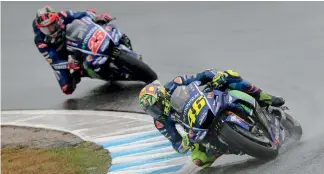  ??  ?? An indifferen­t home performanc­e has all but ended Yamaha’s chances of claiming a second riders’ title in three seasons