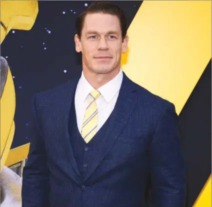  ?? ?? John Cena to host a new Roku show