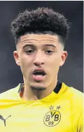  ??  ?? Jadon Sancho