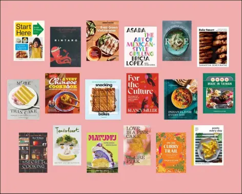  ?? THE NEW YORK TIMES ?? The best cookbooks of 2023, from The New York Times.