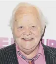  ??  ?? 0 Dudley Sutton: best-known for playing Tinker Dill in series