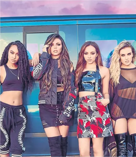  ??  ?? Little Mix are performing at Dundee’s Slessor Gardens next Thursday.