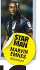  ??  ?? STAR MAN MARVIN EMNES Blackburn