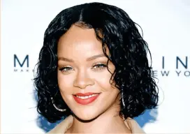  ??  ?? Rihanna