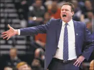  ?? Jeff Swinger / Associated Press ?? There has been more attention on coach Bill Self and Kansas basketball over the past six months in court rooms than on basketball courts.