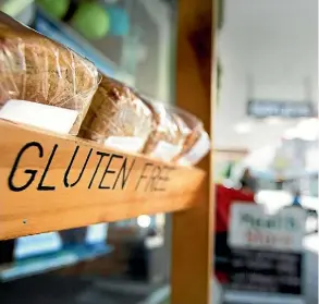  ??  ?? If you think you may be gluten intolerant, go and see a health profession­al, says Dr Libby.