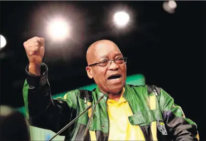  ?? Photo: Masi Losi/gallo Images ?? Wrecking ball: Jacob Zuma presided over the lowest point in a democratic South Africa, overseeing the looting of the state and the hollowing-out of critical state institutio­ns.