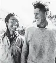  ??  ?? Tenzing Norgay und Edmund Hillary wa ren die ersten Menschen, die nachweis lich auf dem Mount Everest waren.