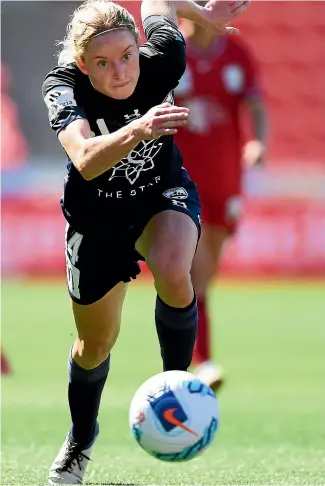  ?? GETTY IMAGES ?? Paige Satchell will add pace and internatio­nal experience to the Wellington Phoenix this season.