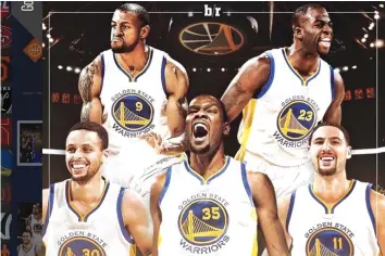  ??  ?? The Golden Warriors are better going into this season than they were a year ago