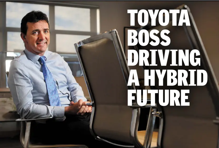  ??  ?? Toyota Ireland’s chief executive Steve Tormey. Photo: Steve Humphreys