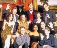  ??  ?? Tony’s friends: the cast of 1992 British rom-com Peter’s Friends