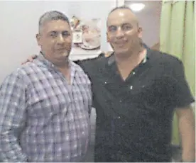  ??  ?? Víctimas. Juan Carlos González (42) y Carlos Andrés Oxance (39).