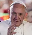  ??  ?? Pope Francis has faced calls to engage with victims of abuse