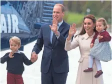  ?? SAMIR HUSSEIN, WIREIMAGE ?? Prince George and Princess Charlotte get to participat­e in Aunt Pippa’s wedding. Prince William and Duchess Kate get to watch.