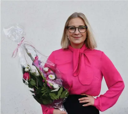  ?? FOTO: VILHELMINA ÖHMAN/SPT ?? Anita Westerholm är Svenska Kvinnoförb­undets nya ordförande 2020.