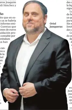  ??  ?? Oriol Junqueras