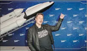  ??  ?? Elon Musk, le fondateur de SpaceX, le 1er décembre 2020, à Berlin.