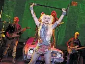  ??  ?? Euan Morton takes on the iconic starring role in ‘Hedwig and the Angry Inch,’ playing The Fox Theatre April 4 – 5. (Photo by Joan Marcus)