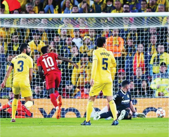  ?? EUROPA PRESS ?? El Villarreal sufrió al equipo más en forma de Europa