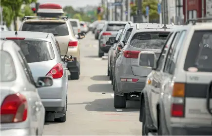  ??  ?? The road toll has been tracking up in recent years thanks in large part to there being more cars on the roads. According to an annual Massey University study, there were 4 million cars on the road in 2016 – the highest number ever.