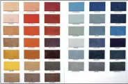  ??  ?? La palette de couleurs de l’Alcantara est large et d’une grande élégance.