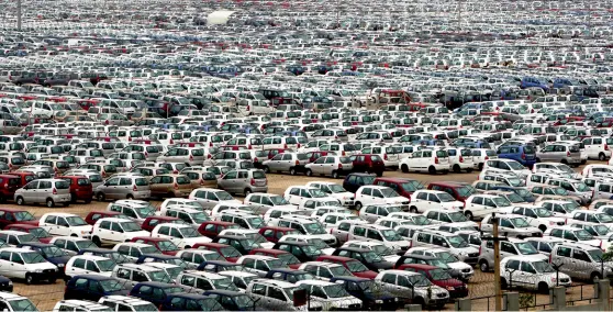  ?? SUBIR HALDER ?? FIELD OF MARUTI The factory at Manesar, Gurugram