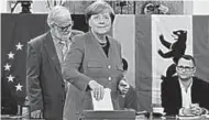  ??  ?? Bondsdagve­rkiezingen in Duitsland.