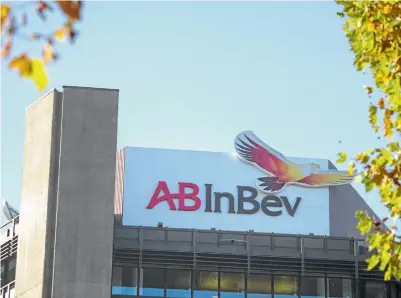  ?? Picture: 123RF — JASPER JUINEN/BLOOMBERG ?? AB InBev … Some key metrics worsened year on year